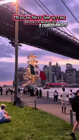 Shocking Moment at Brooklyn Bridge! A Mexican Navy training ship Cuauhtémoc with 277 people on board collided with the underside of the Brooklyn Bridge after losing power during a global goodwill tour. 2 dead, 12+ injured, NYC Mayor confirms. The ship was headed to Iceland when it struck. Bridge now reopened. Investigation underway. #BrooklynBridgeCrash #Cuauhtemoc #ShipAccident #BreakingNews #NYCUpdate #TikTokNews #MexicanNavy #GlobalTourGoneWrong #BridgeCollision #ViralNews #EmergencyResponse