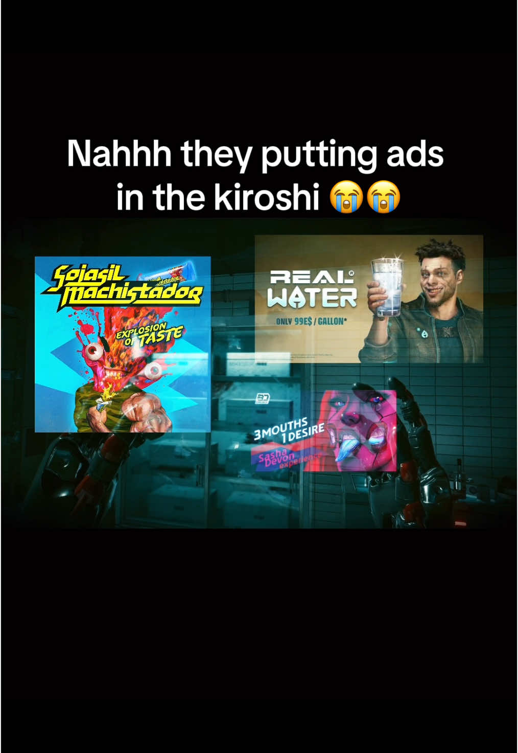 The audacity #cyberpunk2077 #cyberpunk #skit #fypシ 