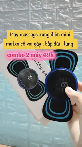 Combo 2 máy massage mini chỉ với 49k . Chăm sóc sức khoẻ cho bạn và người thân , giúp làm giảm đau cổ vai gáy , bắp tay , bắp đùi , lưng ... #maymassagecamtay #banhangcungtiktokshop #baovesuckhoe #maymassage #yeuthuong #fyp #foryou #foryoupage #xuhuong 