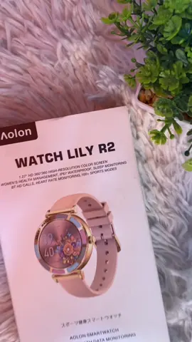 LILY R2 with High Resolution Color Screen Smartwatch for Womens⌚️#aolonphilippines #smartwatch #ip67 