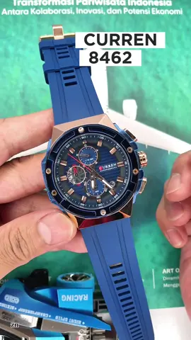 Jam Tangan Analog Rubber CURREN 8462 #jamtangananalog #curren #jamtangan #jamtangancowok #jamtanganviral #Curren 