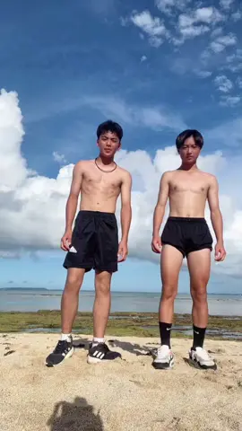 天気いいですね　上半身すみません#沖縄#fyp#バズりたい#いいねして🙇#すかし#空きれい#海#おすすめ#万バズ@ワックー 
