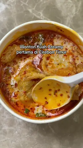 Menu baru di outlet wonton🤤#fyp #SmallBusiness #wontonchilioil #kuahcreamy #jajananviral #cirtim 
