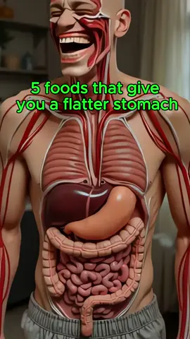 5 foods that give you a flatter stomach!#healthy #body #DidYouKnow #healthtips #usaus 