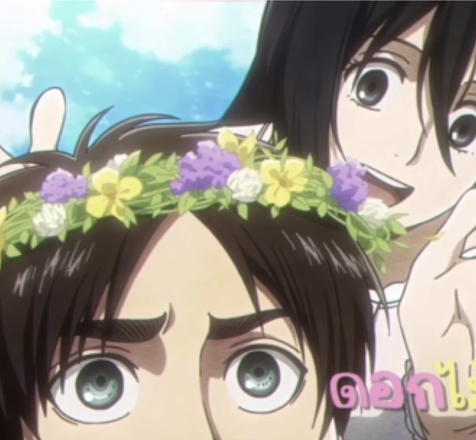 ตัดน่ารักบ้าง😔🤍 #AttackOnTitan #erenmikasa #erenyeager #mikasaackerman #fyp 