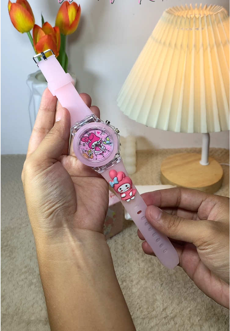 My Melody Watch for Kids! 💓🎀 #mymelody #sanriomelody #mymelodynkuromi #watchforkids #giftideas 