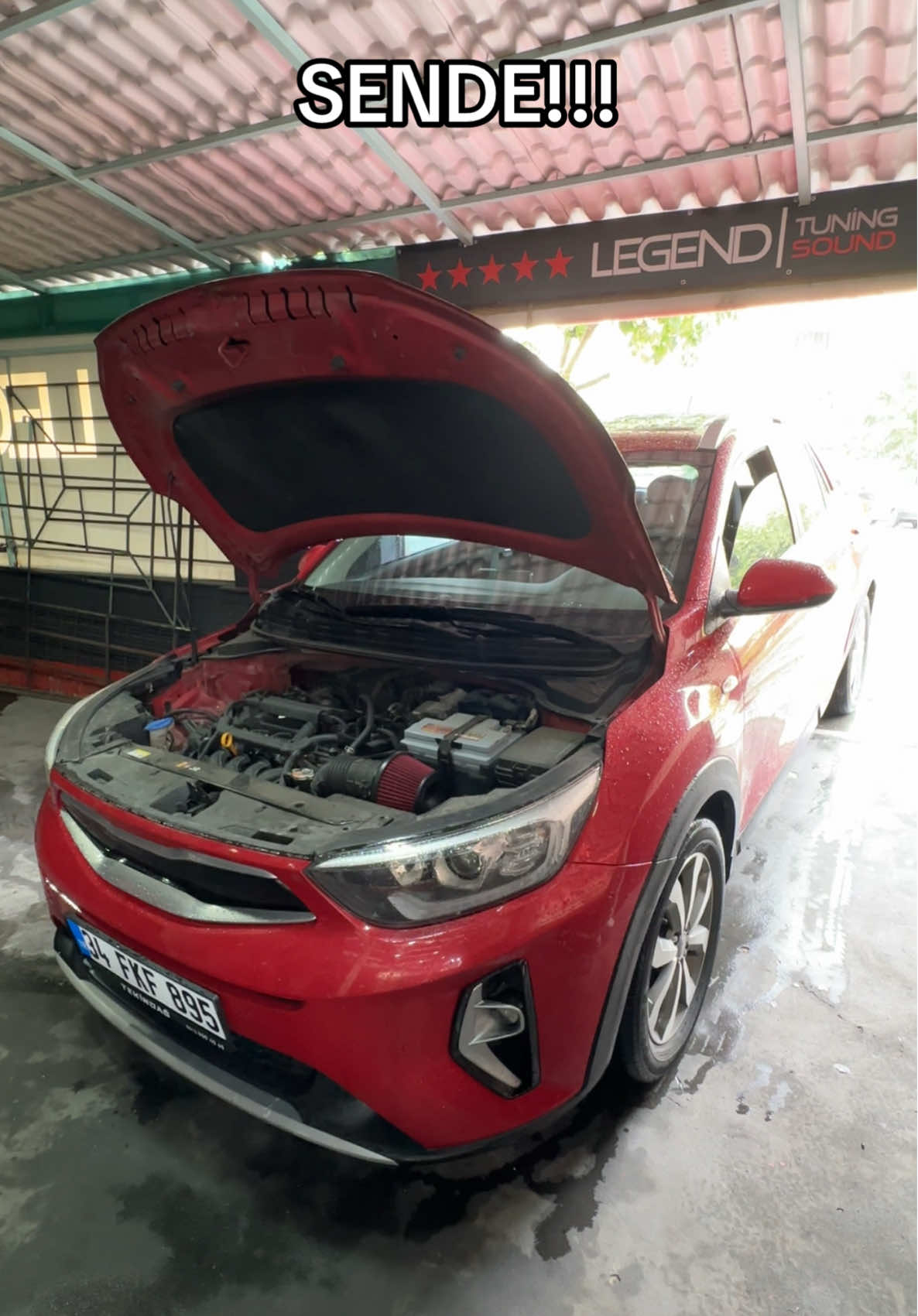 LeGenD TuninG SounD Kia Stonic 1.4 Custom Spor Filtre Sonrası. #özerşaro #legendtuningsound #customsporfiltre #sende #ozersaro93 