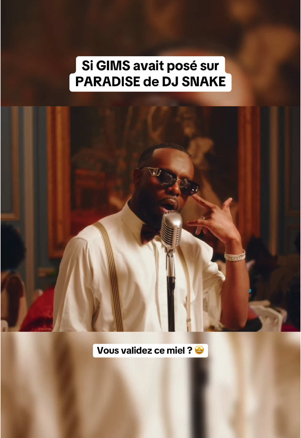 J’aime trop ✨ Faut identifier @DJ Snake et @Gims a fond la miff !  #gims #djsnake #paradise #remix #mashup 