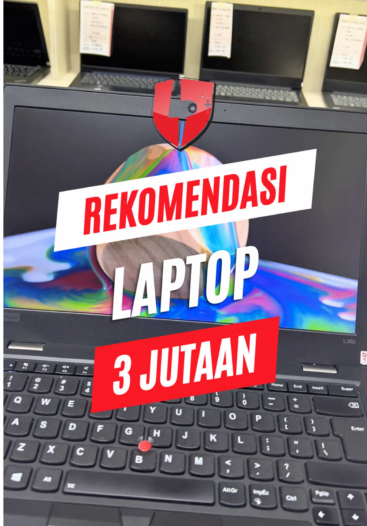 ✨ REKOMENDASI LAPTOP 3 JUTAAN UNTUK SEMUA KEBUTUHAN 😱🤯 L3novo Th1nkpad L380 laptop yang cocok untuk kebutuhan nugas, kuliah, kantor, editing dan programming ✨ Kepoin detail spesifikasinya disini👇🏻👇🏻 💻 L3NOVO TH1NKPAD L380 💻 ✅ Processor : Intel core i.5-8250U ✅ RAM : 8GB ✅ SSD : 256 GB ✅ VGA1 : Intel UHD Graphics ✅ Layar : 13.3” FHD IPS ✅ Kensington Lock ✅ Port USB A (2) ✅ Port SD Card ✅ Port HDMI ✅ Port Type C (Charging) ✅ Port Type C (Transfer File) ✅ Port Jack Audio ✅ TrackPoint ✅ Fingerprint Sensor 📍Lokasi Toko : Pahlawan Laptop Jogja (Search G Maps : Pahlawan Laptop Jogja)  Jl. Affandi No.29A, Caturtunggal, Kec. Depok, Kab.Sleman, Daerah Istimewa Yogyakarta (Diantara Bolosego dan Sporti id) #laptopjogja #laptopmurahjogja #tokolaptop #jogjahits #masukberanda #laptopkuliah #foryou #fyp #foryourpage #laptopdesain #laptopsecondmurah #laptopjogja #laptopbekasmurah #laptopbekas #rekomendasilaptop #viralpost❤️ #laptopsecond #laptopkantor #laptopkuliah #laptopkerja #laptopmahasiswa #laptopdeals #infojogjakarta #bekasberkualitas #jogja 