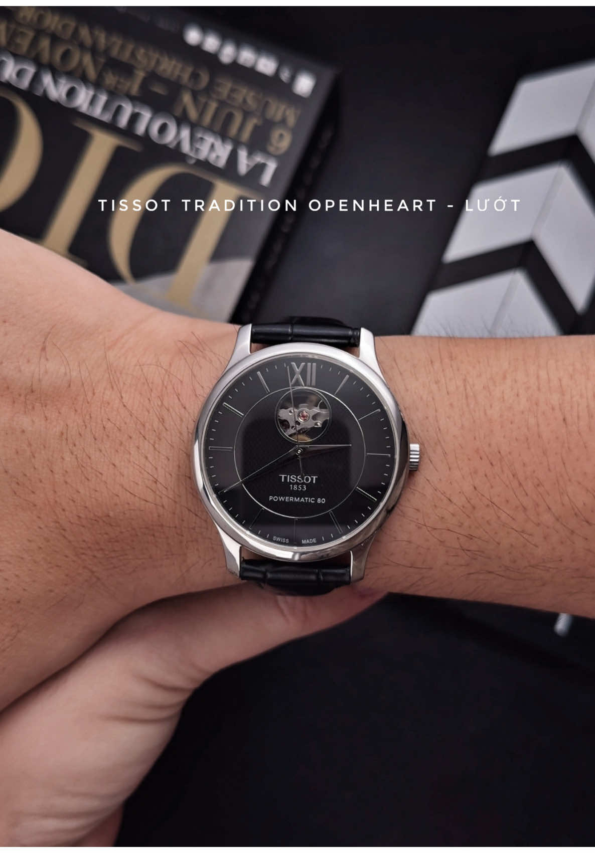 Tissot tradition Openheart - lướt fullbox #tissot #tissottradition #watchtok #thanhwatch 