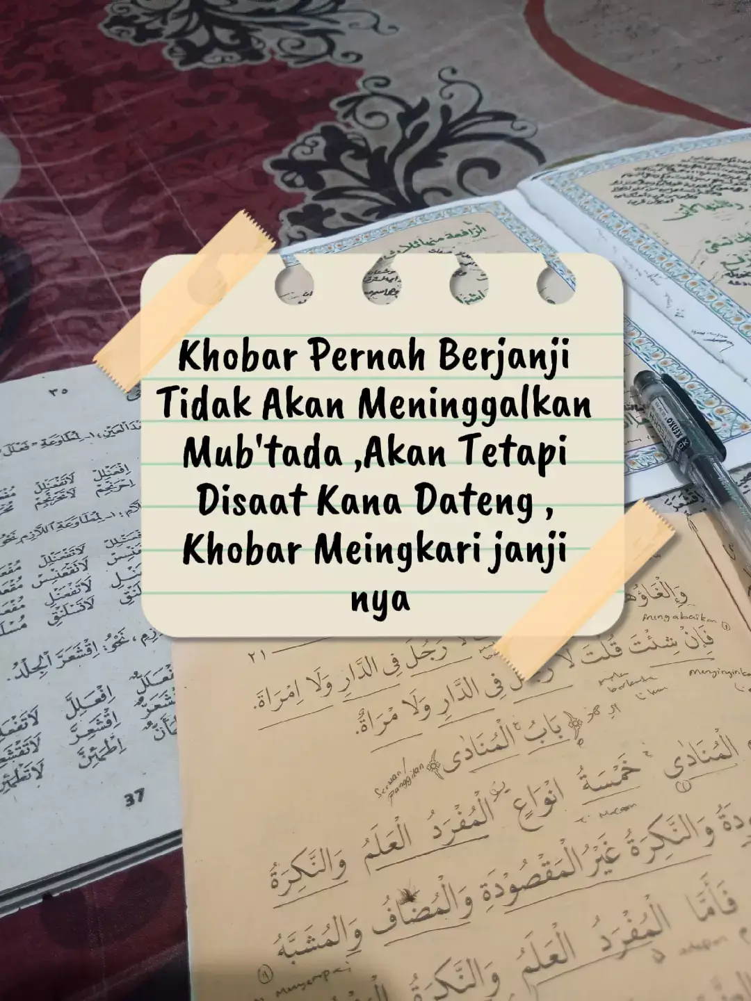 #tentang #nahwu #nahwusorrof #shorof #kitabkuning #jurumiyah #matanjurumiyah #amstilatuttashrifiyah #santri #santrisalafi #awamil #kitabawamil #pulpenhitech #fyp #tentangnahwu 