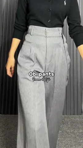 Hayoooo pilih obi pants warna apa nihhhh, celananya dari @Eiji.idstore #obipants #celana #celanapanjangwanita #celanawanita 