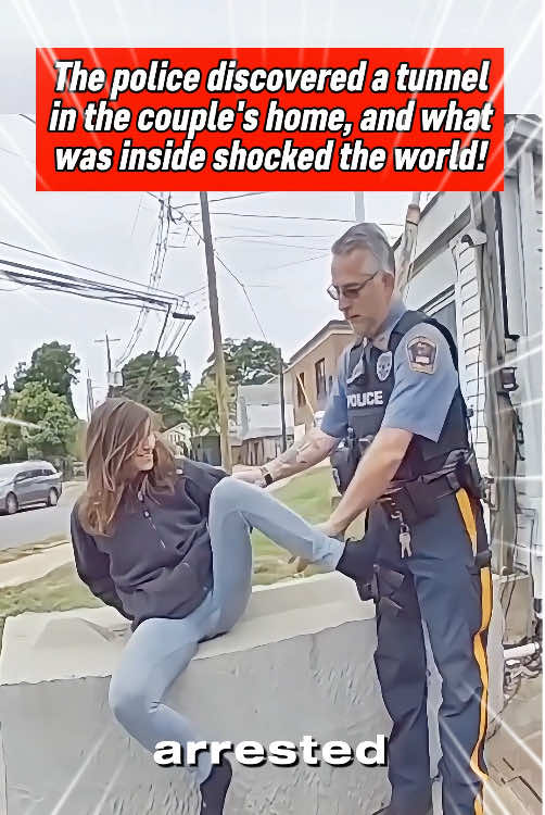 Police found a tunnel in the couple's home, and what was inside shocked the world!#truestory #us 