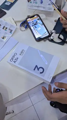 selamat sore teman teman kota dumai. unboxing oppo A3x #fyf #fyp #jefindo_teknologi #oppo #oppoaa3x 