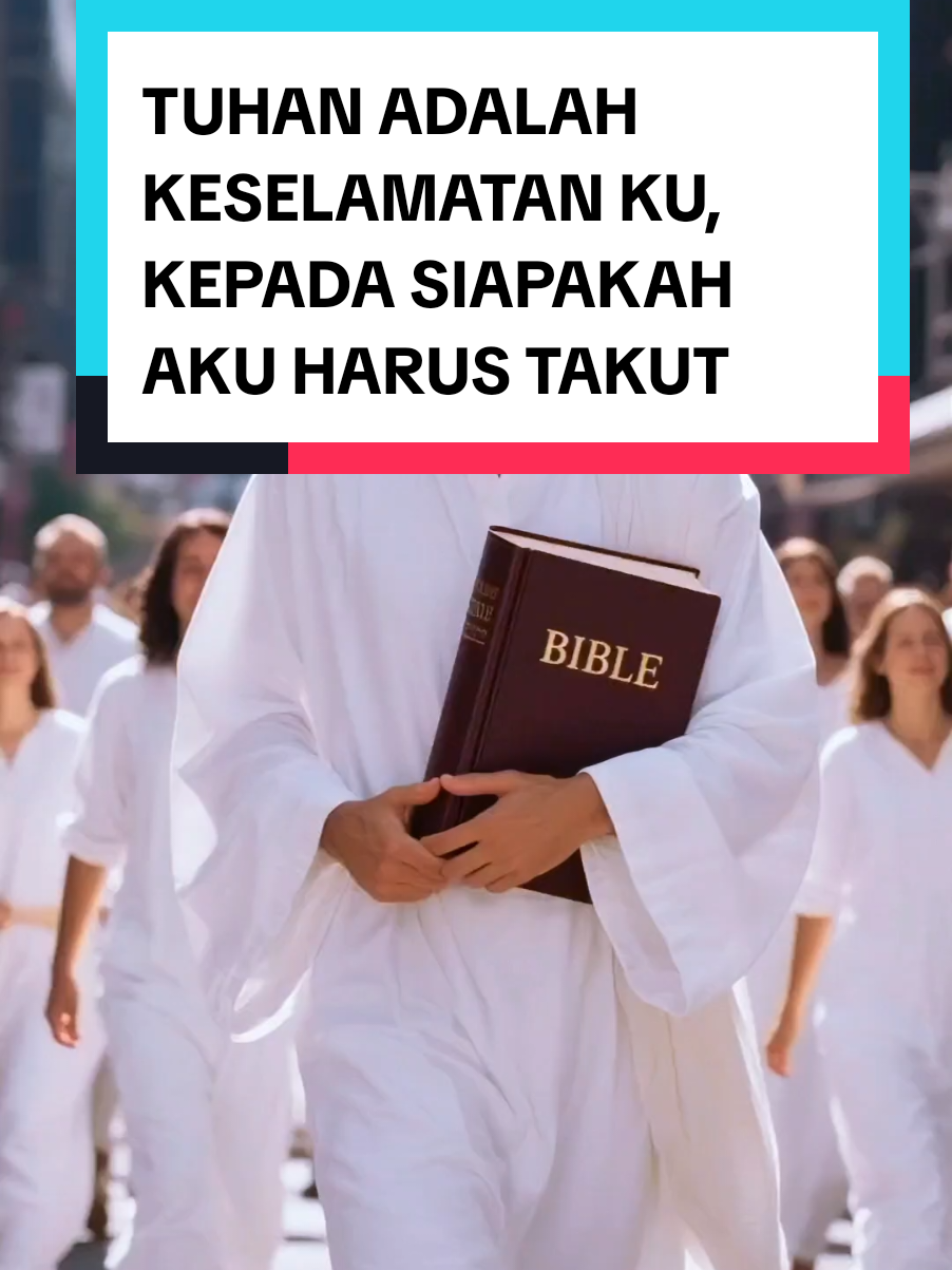 Renungan Firman Tuhan pagi hari ini, Senin, 19 Mei 2025, diambil dari, Mazmur 27:1. Tuhan adalah terangku dan keselamatanku, kepada siapakah aku harus takut? Tuhan adalah benteng hidupku, terhadap siapakah aku harus gemetar?.  Ayat ini adalah deklarasi iman yang penuh kuasa dari Daud. Dalam menghadapi bahaya dan ancaman, Daud tidak bergantung pada kekuatan manusia, tetapi pada Tuhan sebagai terang, keselamatan, dan benteng kehidupannya. 
