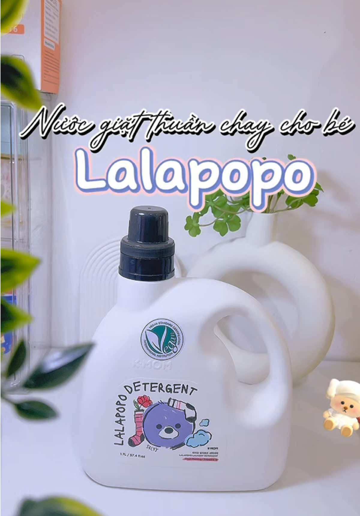 Tui mới đổi nước giặt cho Min, ổn áp lắm mấy bà. #kmom  #lalapopo #thuanchay #nuocgiatxa #nuocruabinhsua #phanphoianhduong #mesuaminne 