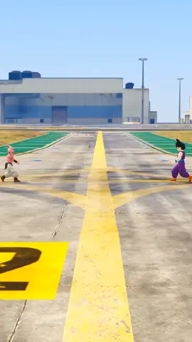 GATV 5 GOHAN VS KID BUU#1millionview #anime #shorst #1millionview #viral #gta5 