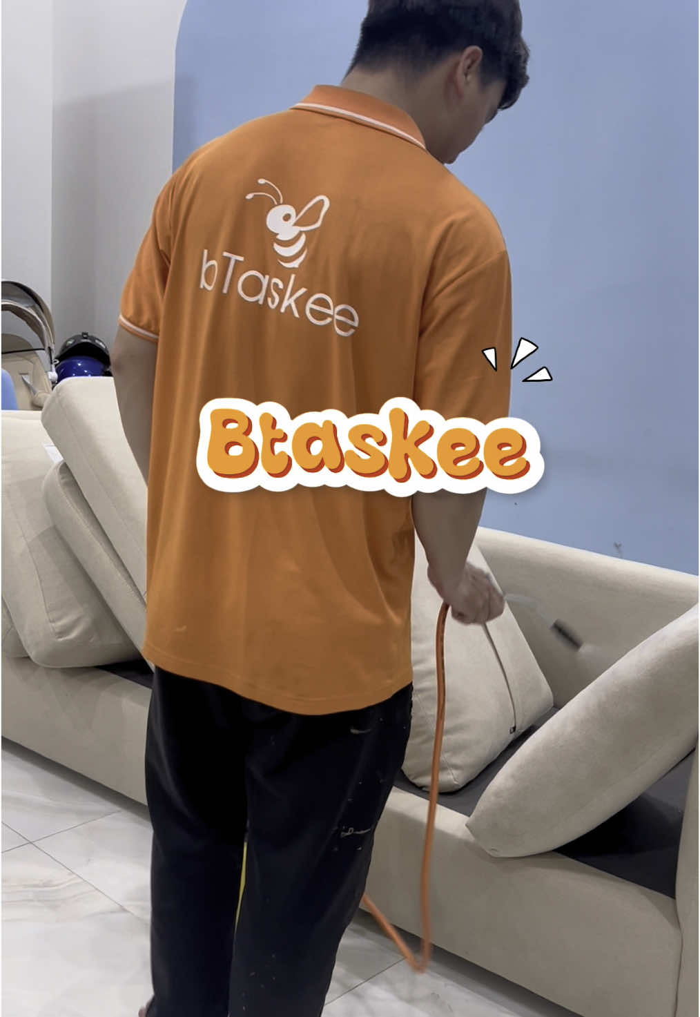 Lâu lâu cũng phải để ý em sofa tí, để bảo vệ sức khoẻ cả nhà. Nhất là nhà có con nhỏ hihi #nhaphuonglinh #miangotlim #btaskee #vesinhsofa #viral #xuhuong 