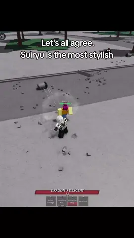 Suiryu is cooler than Garou no debate . . . Join the Discord server, Link in my Bio #roblox #tsb #thestrongestbattlegrounds 