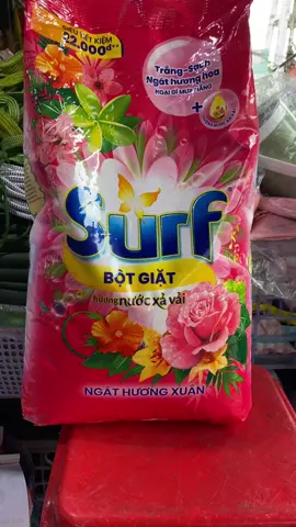 Bịch bột giặt surf. 5,5 kg  có tặng chai xã hương comfort  tự chọn mùi. Giá chỉ 289#xuhuuong #TravelTikTok #capcut 