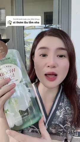 Trả lời @Nhỏ Shop sữa tắm cao cấp của Hàn quốc , rất thơm, mùi thơm quyến rũ , tăm xong da mềm mịn , căng bóng , cấp ẩm , trắng sáng 