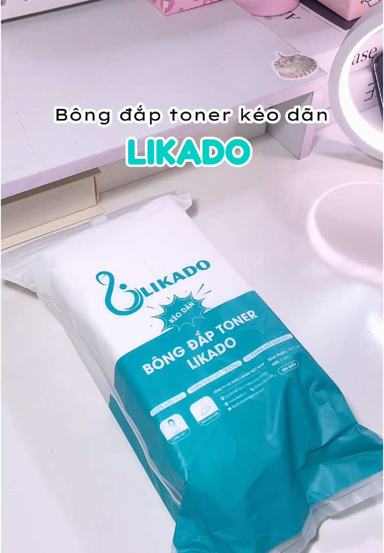 Bông đắp toner kéo dãn Likado. #bongdaptoner #xuhuong #review