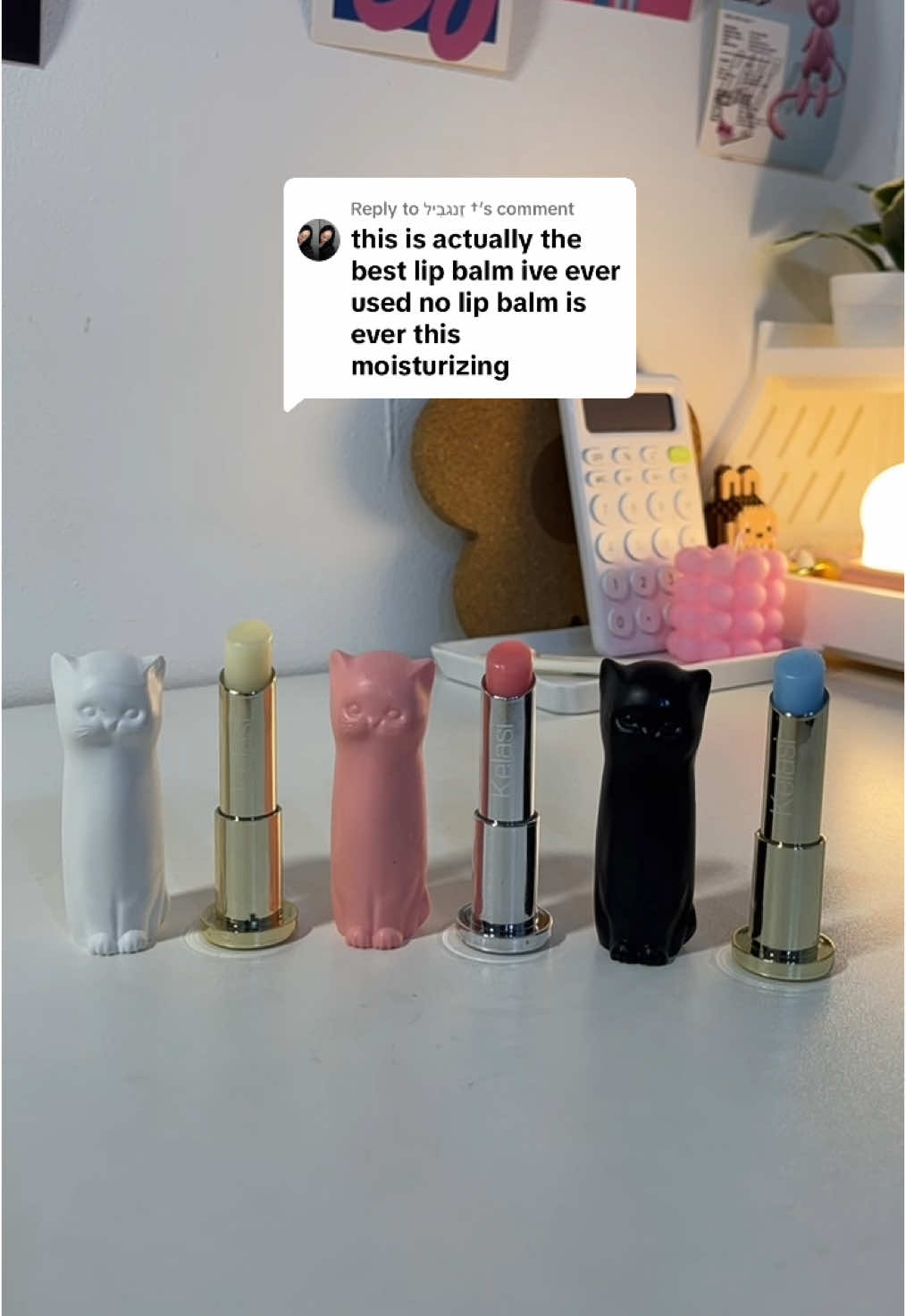 Replying to @זַנגבִיל † #lipbalm #lipbalmkucing #catlipbalm #lipbalmaddict #lipbalmcollection 