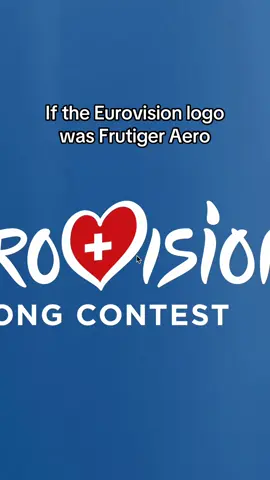 If the Eurovision logo was Frutiger Aero #eurovision #frutigeraero #2000s #00s #nostalgia #frutigeraeroaesthetic #nostaliacore 