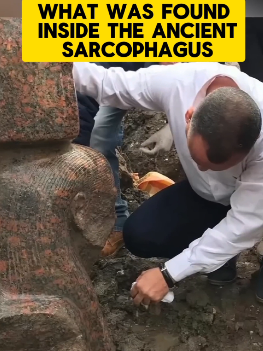 WHAT WAS FOUND INSIDE THE ANCIENT SARCOPHAGUS..😱 