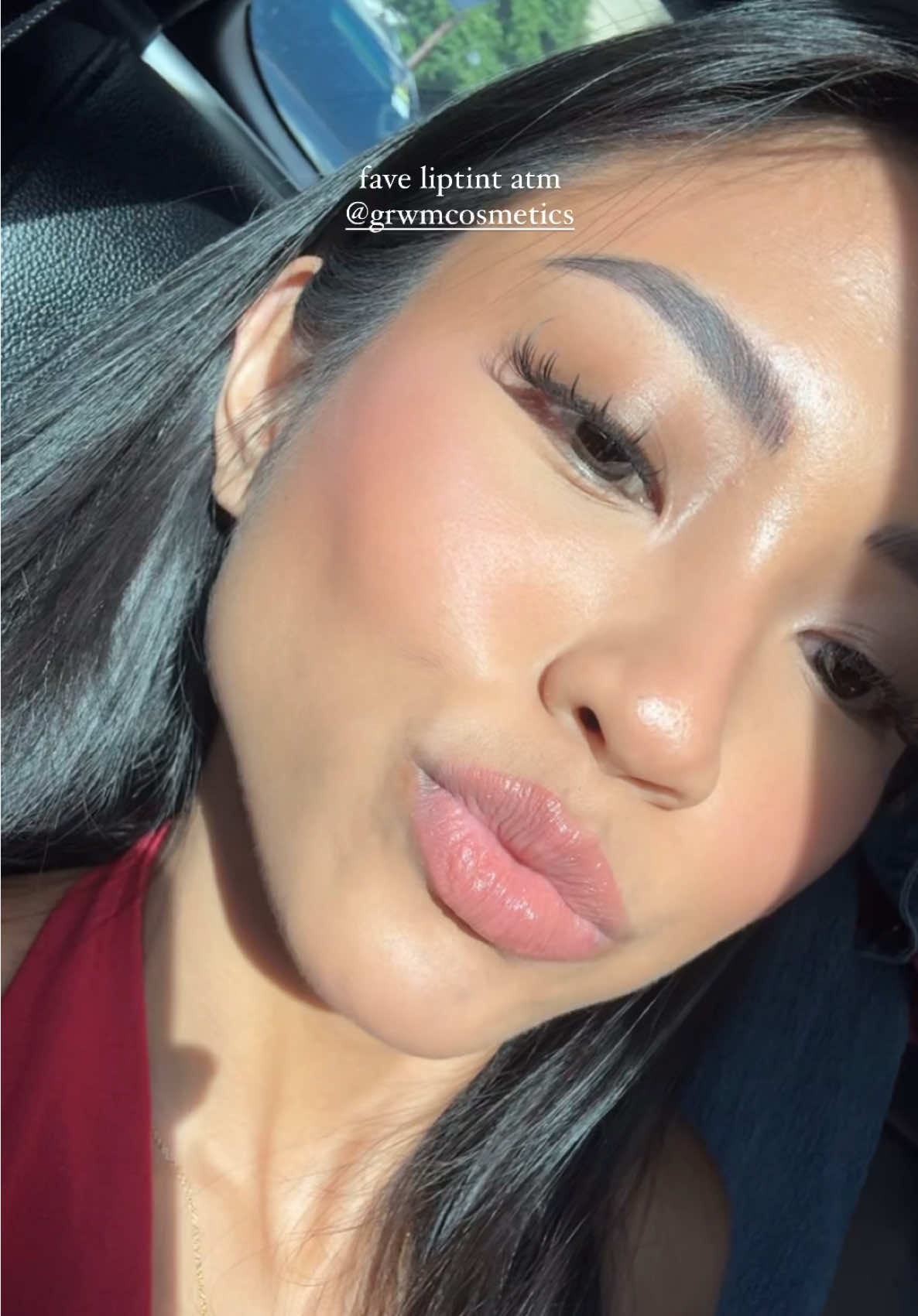 I love salted caramel so much!!!! 💓 @GRWM Cosmetics  #makeup #liptint #grwm #liptint #cushiontint #BeautyTok #beauty #beautytips 