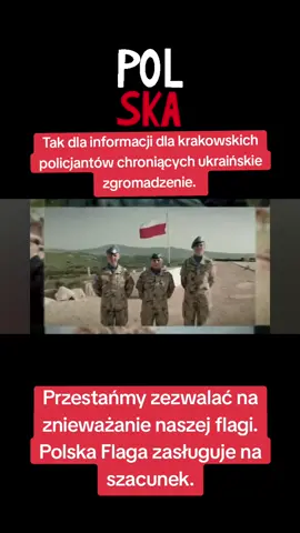 „Polska flaga to nie rekwizyt, tylko świętość. To symbol naszej wolności, przelanej krwi, historii, która nas ukształtowała. Nie jest ozdobą na memy, tło pod śmieszki, ani szmatą do prowokacji. Zgodnie z art. 137 Kodeksu karnego, kto publicznie znieważa flagę Rzeczypospolitej, podlega karze grzywny, ograniczenia wolności albo pozbawienia wolności do roku. Ale tu nie chodzi tylko o karę — chodzi o wartości. Na zgromadzeniach, manifestacjach, wydarzeniach publicznych — flaga musi być traktowana z należnym szacunkiem. Nie wolno jej niszczyć, przerabiać, zniekształcać, ani zestawiać z treściami, które ją pomniejszają lub ośmieszają. To nie jest materiał do wyrazu buntu — to symbol całego narodu. Jeśli nie czujesz dumy — uszanowanie flagi nic Cię nie kosztuje. Dla innych to wszystko.” #tujestpolska #mójkraj #kochampolske #lovepoland #Love #informacje #information #wiadomości #uwaga #pilne❗️ #sky #tvn7 #polsat ##tvp #tvn #krakow #krakowplaces #flaga #zgromadzenie 