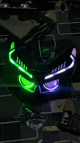 yok di gaskan nih, ngumpung masih ada promoan kapan lagi dapat full rgb belang paketan aes di 2,8-2,9 ( bawa headlamp sendiri).😛😍 #solusinyaperlampuan #newvario125 