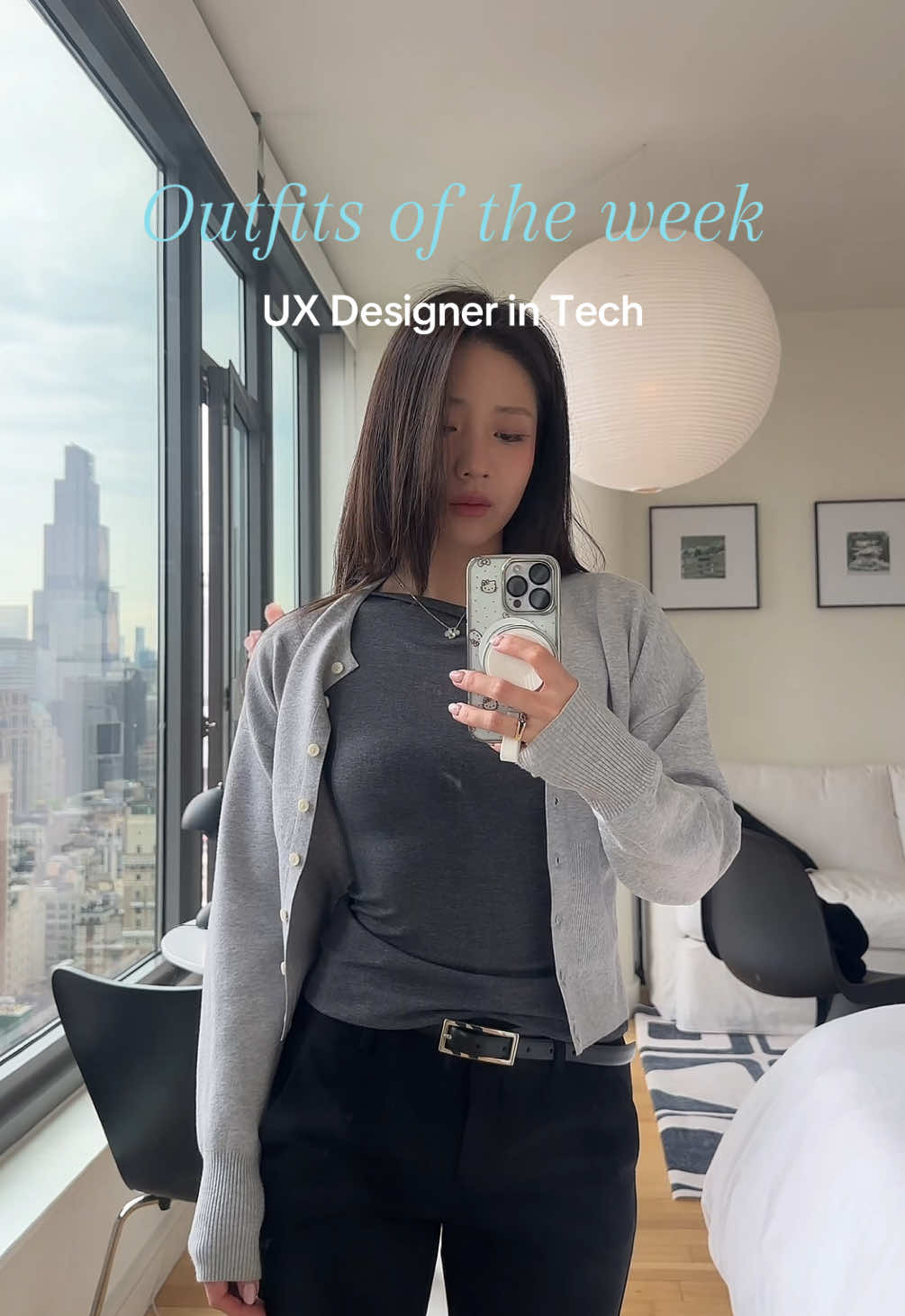 What I wore during Design Week at my company 👩‍💻 #ux #Tech #corporategirlies 