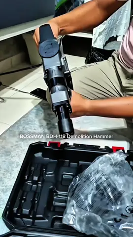 BOSSMAN Demolition Hammer 1100W For Professional Use Expert Series  #bossman #demolitionhammer #hammerdrill #cordless #tiktokshop #hardwaretools #onychashop 