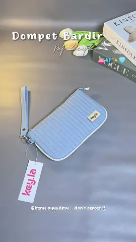 Dompet pouch bordir cuma 30rban aja se-cakep ini 😍🥰 #dompet #dompetwanita #pouch #kayla 