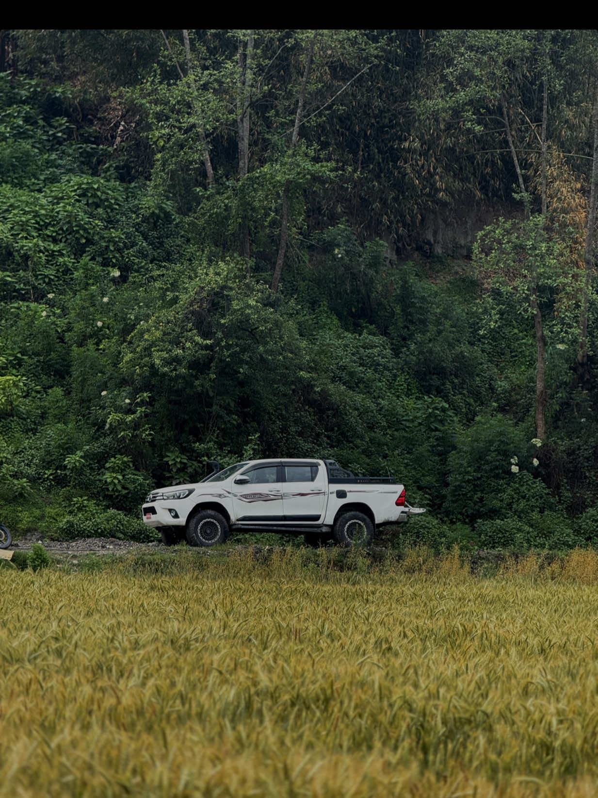 ❤️‍🩹🤍                                                                                                                              #toyota #hilux #4x4 #fyp #roadtrip #nature #adventure 