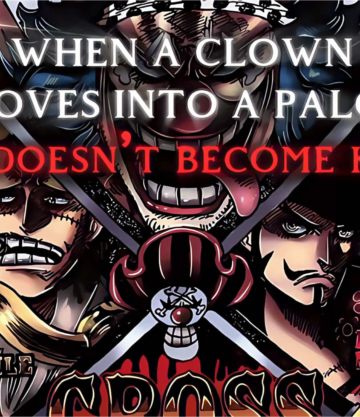 Buggy will be pirate king  #Ilovethestrawhats #onepiece #onepieceedit #onepieceanime #luffyonepiece #buggy #buggyonepiece #crocodileonepiece #draculemihawk 