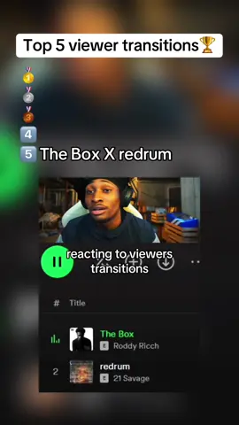 Top 5 viewer transitons🏆 #top5 #transition #song #songtransition #usa #usa_tiktok 