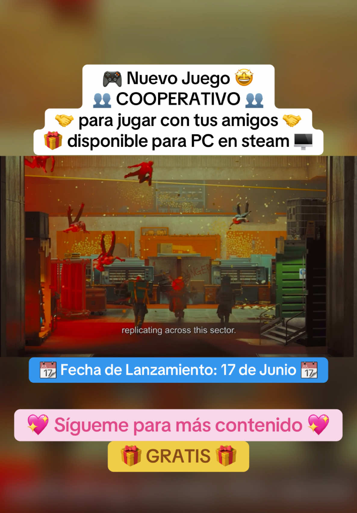 🎮 Nuevo Juego 🤩 COOPERATIVO 👥 para jugar con tus amigos 🤝 disponible para PC en Steam 🎁 (21 de Junio) 📆 #fyp #parati #gratis #juegosgratis #pivigames #veroxpivigames #pc #juegospc #steam #accesoanticipado #multijugador 