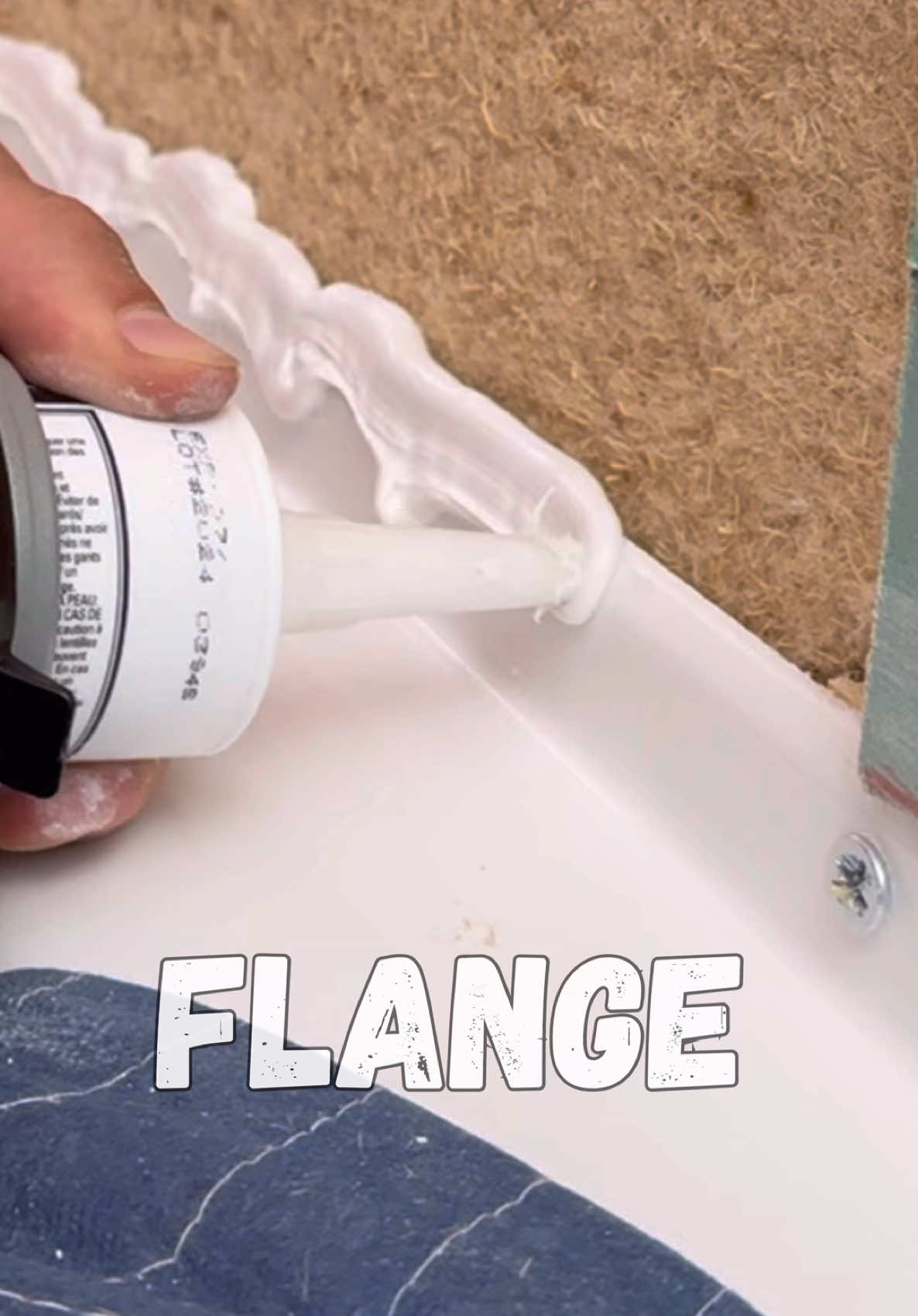 Tub flange waterproofing done right.  #construction #homerenovation #renovation #DIY #realestate #design #entrepreneur #tools #remodel #interiordesign #carpentry #woodworking 