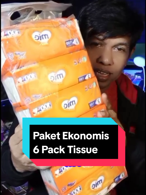 Paket Ekonomis Tissue Serbaguna 6 Pack, #paketekonomis #tissue #tissuemurah #tisu6pack #tisu6packcuma30ribu #tisumurah #tisu #rekomendasitisu #tissuemice 