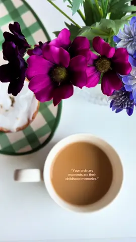 Even ordinary moments for you will shape their childhood memories, how special to be creating this for them 🩷 #sahm #momtok #coffeetiktok #coffeeinspo #coffeetalk #motherhood #motherhoodquotes 