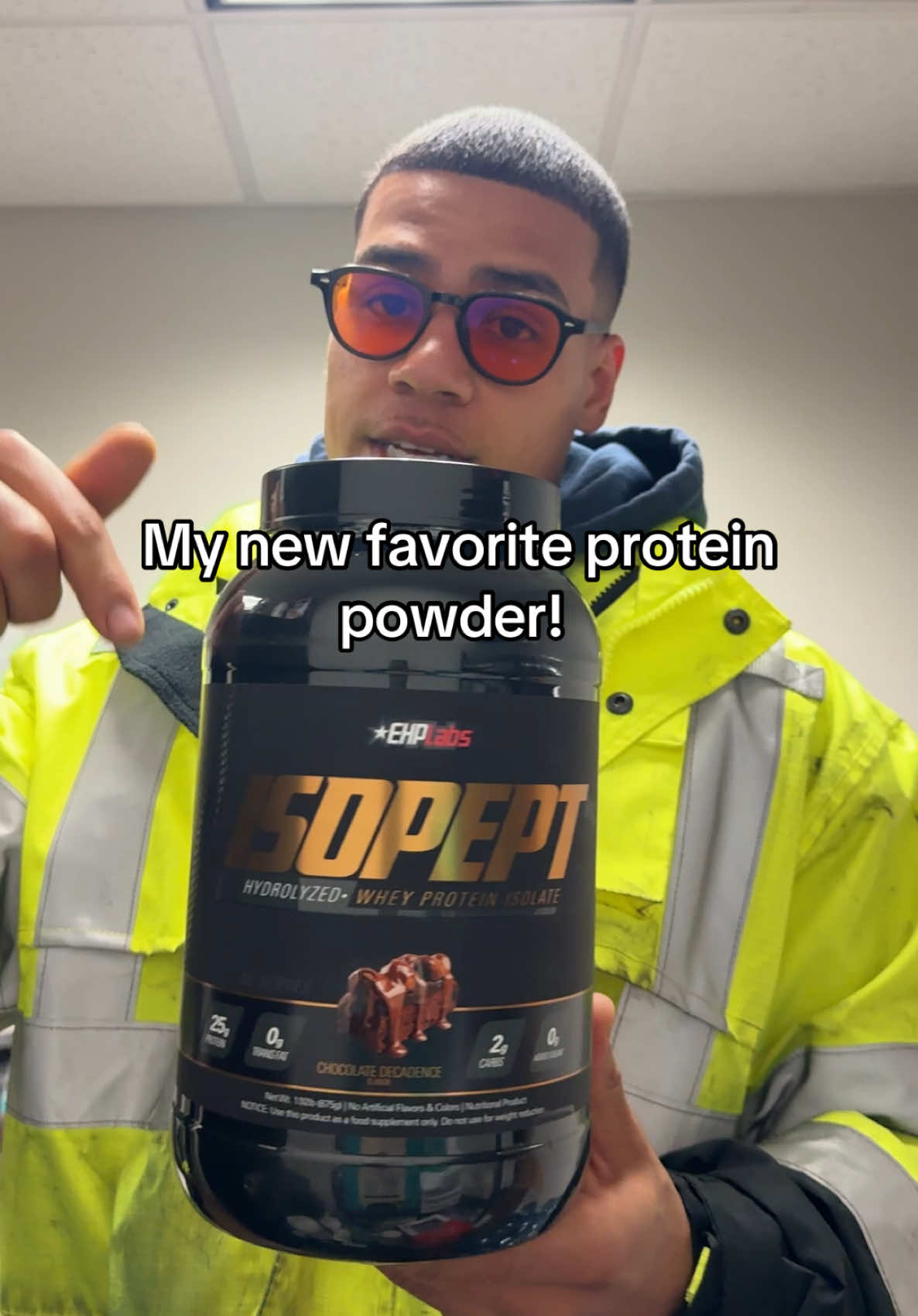 I’m glad I found this protein powder #ehplabs #proteinpowder #productreview #TikTokShop #supplementsthatwork #supplements 