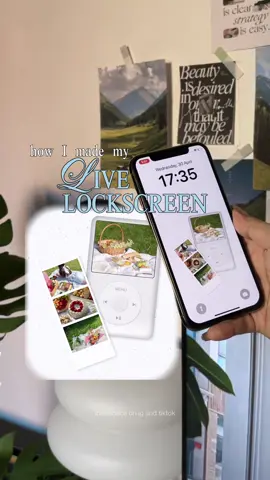 Part 1 | How I made my customized live lockscreen 💐 #thematic #iphonelockscreen #livelockscreen #tutorial #iosapp #forupage 