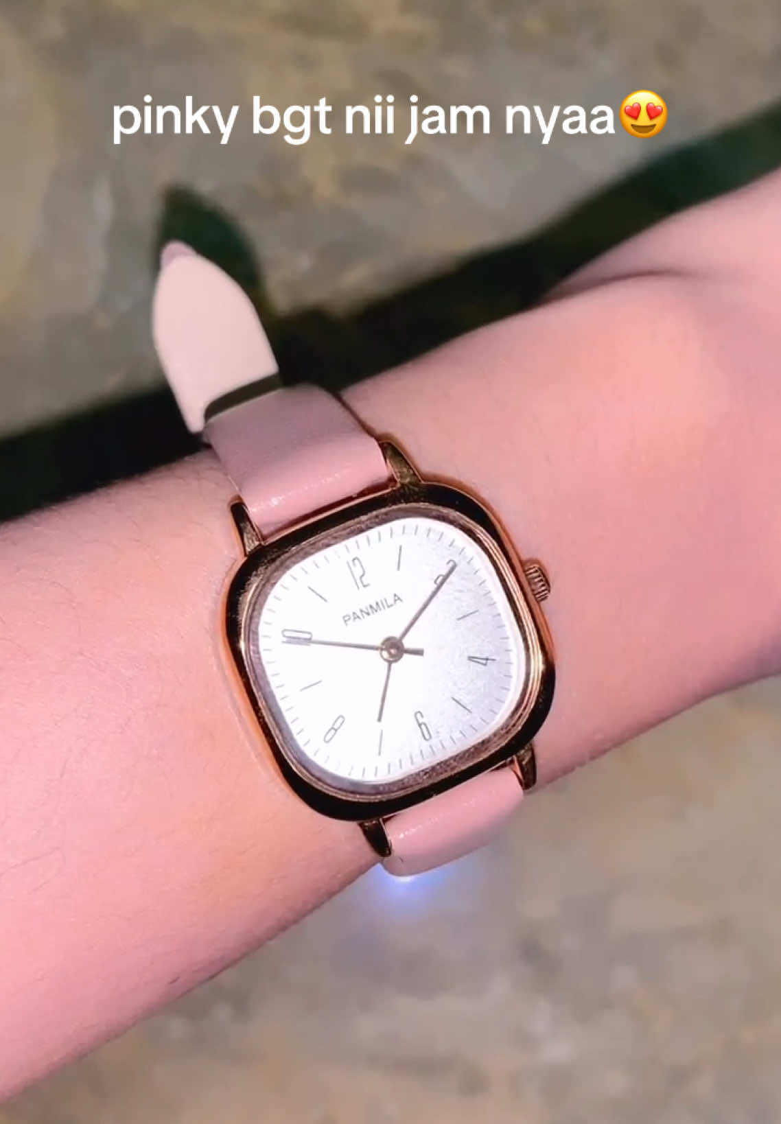 pinky & elegan bgt nii jam nyaa #jamtangan #jamtanganwanita #jamtanganwaterproof #jamtanganwanitaelegant #jamtangancantik 