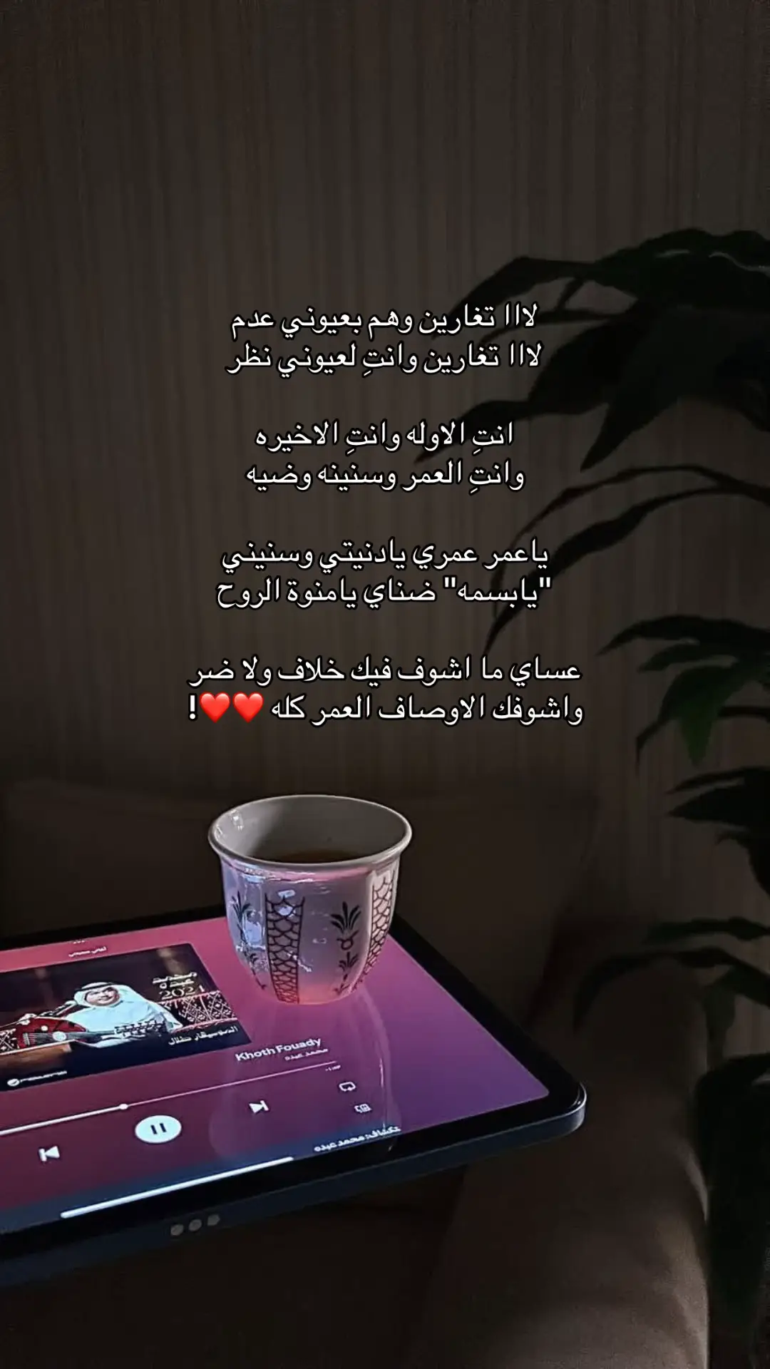 لااا تغارين وهم بعيوني عدم  لااا تغارين وانتِ لعيوني نضر  ❤️❤️❤️❤️❤️❤️❤️❤️❤️❤️#H #احبك 