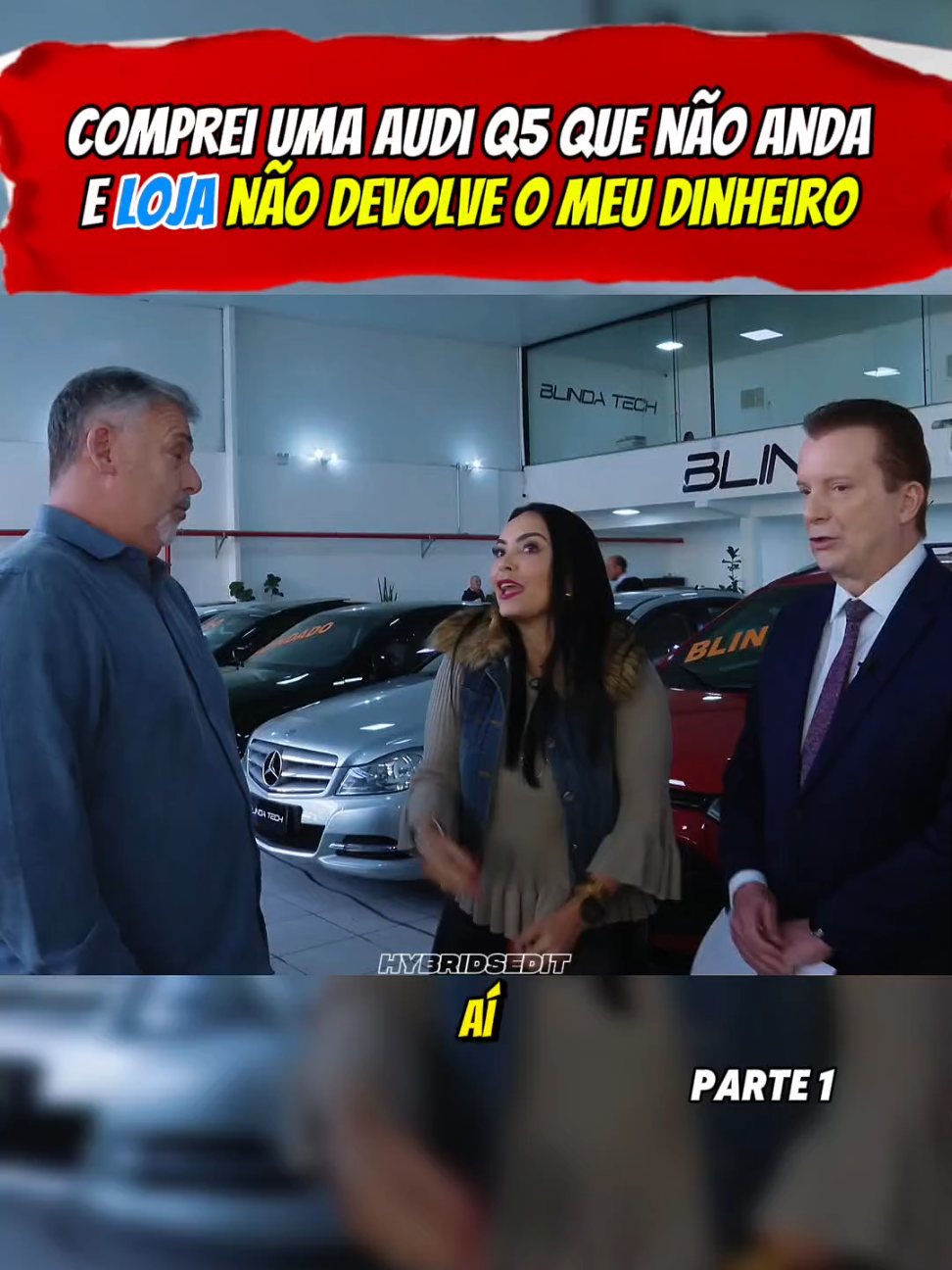 Comprei um Audi Q5 que não anda e loja não quer devolver meu dinheiro #celsorussomanno #consumidor #patrulhadoconsumidor #audiq5 #blindatech 