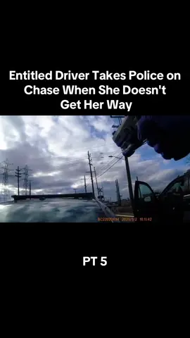 Entitled Driver Takes Police on Chase When She Doesn't Get Her Way #copcam #policeoftiktok #police #foryoupage #fypシ #xzybca #fyp #fypage #dashcam #tiktok #vi #viral #trending  FOLLOW FOR MORE 😄
