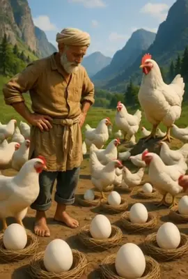 The Farmer’s Trick with Fake Eggs Goes Wrong! #trending #viraltiktok #viralvideo #bird #chicken #viral #trendingtiktok #farmer #unfreezemyacount #fyp #foryou #foryoupage #grow #viraltiktok #ai #aivideo #aicartoon #cartoon #egg 
