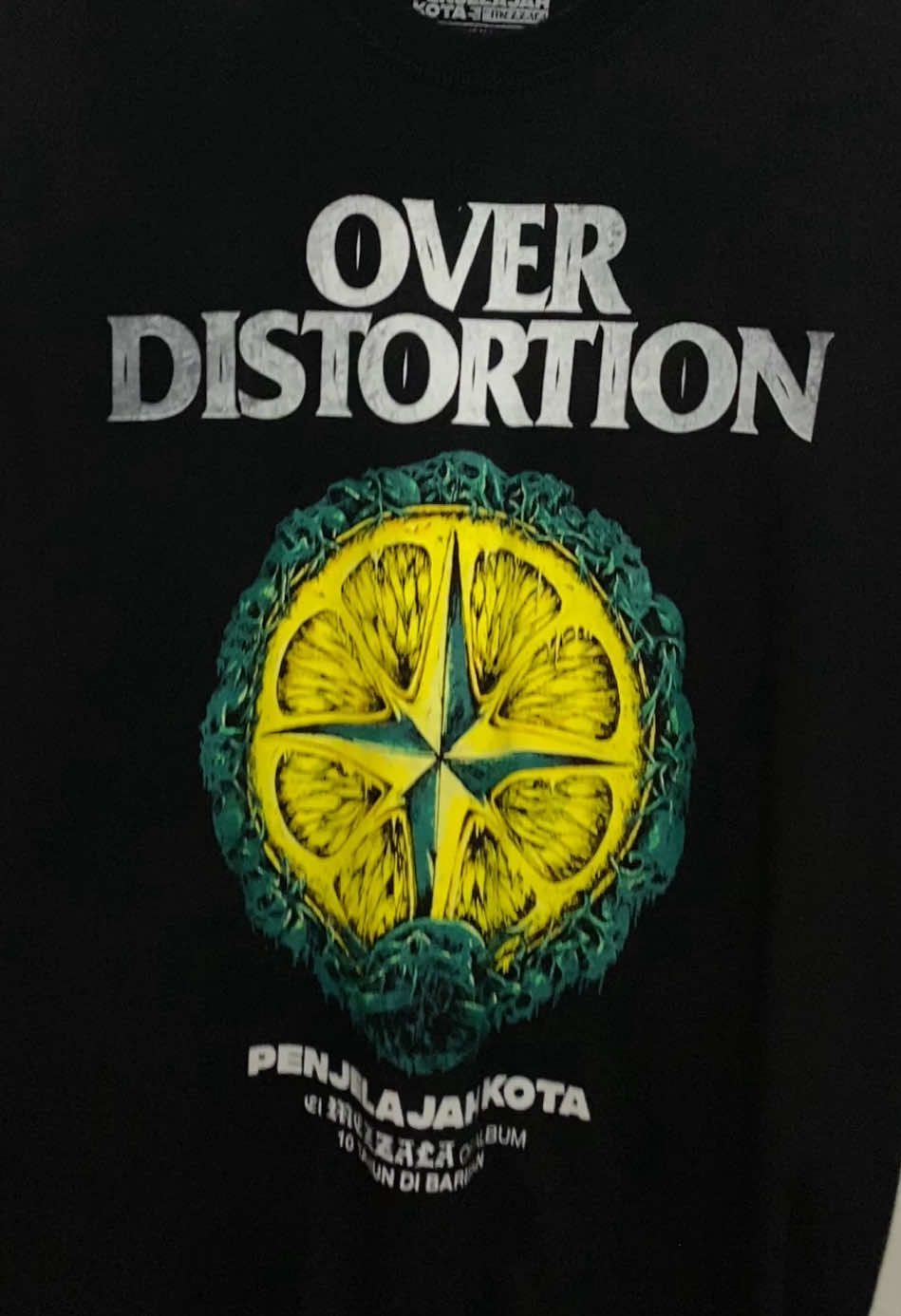 #overdistortion #10tahundibarisan #penjelajahkota #tshirt 